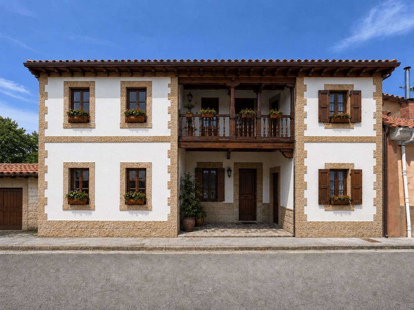 Casona tradicional asturiana