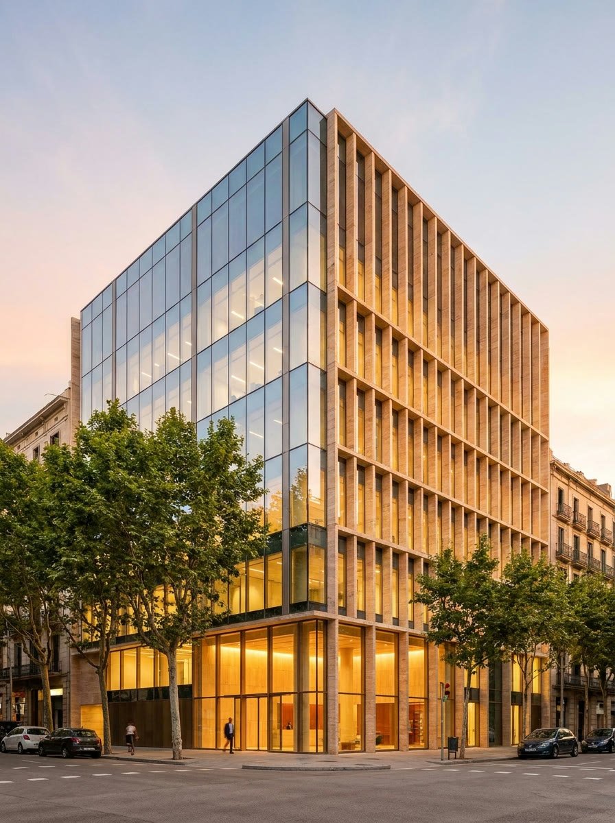 Edificio de oficinas contemporáneo